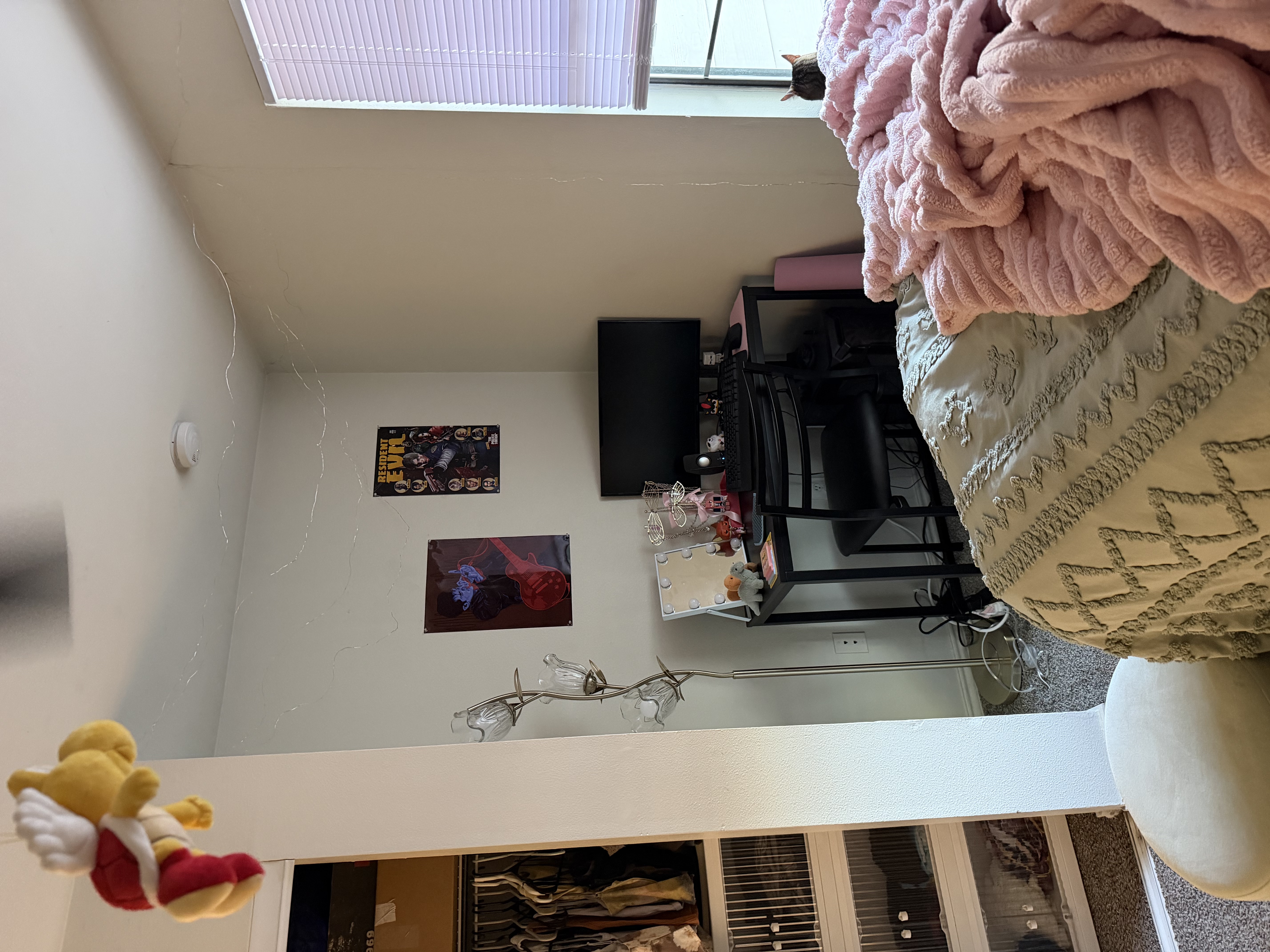 A photo of Ava's gaming set up